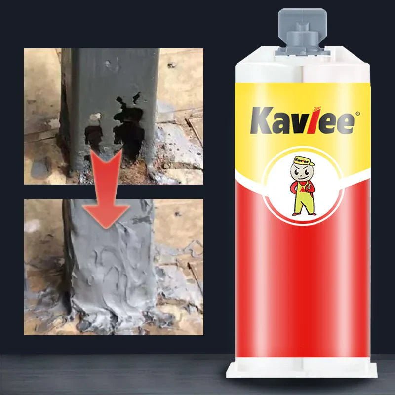 Schnellhärtender Metallkleber – Hitze- & Wasserbeständig für Metallreparaturen