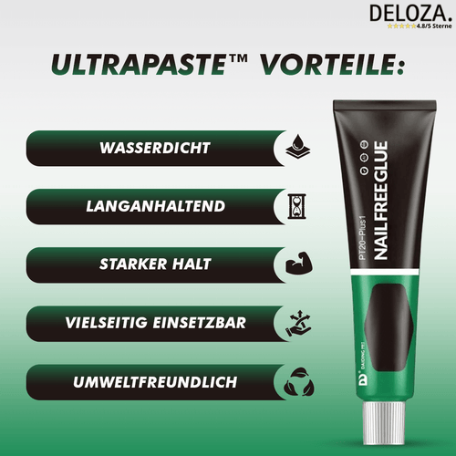 Selbstklebende Dichtungsmasse Starker Kleber für Heimwerker 60g