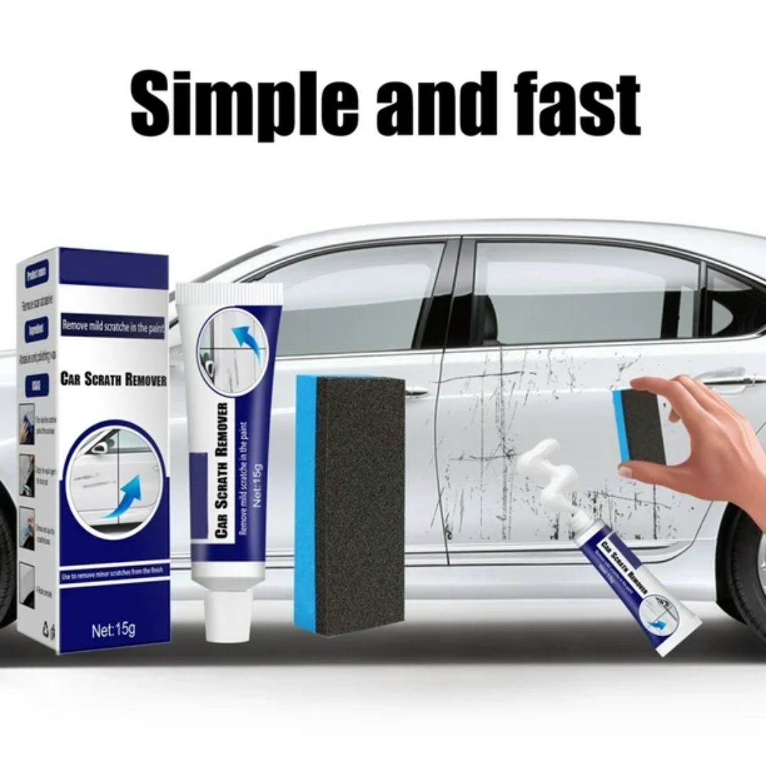 Auto Kratzerentferner Paste – Lackpolitur mit Nano-Formel für Glanzwiederherstel