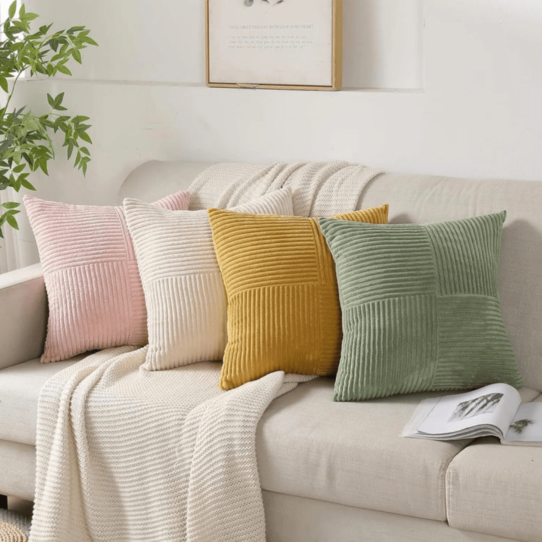 Dekokissen 45x45 cm für Sofa und Bett – weich und modern