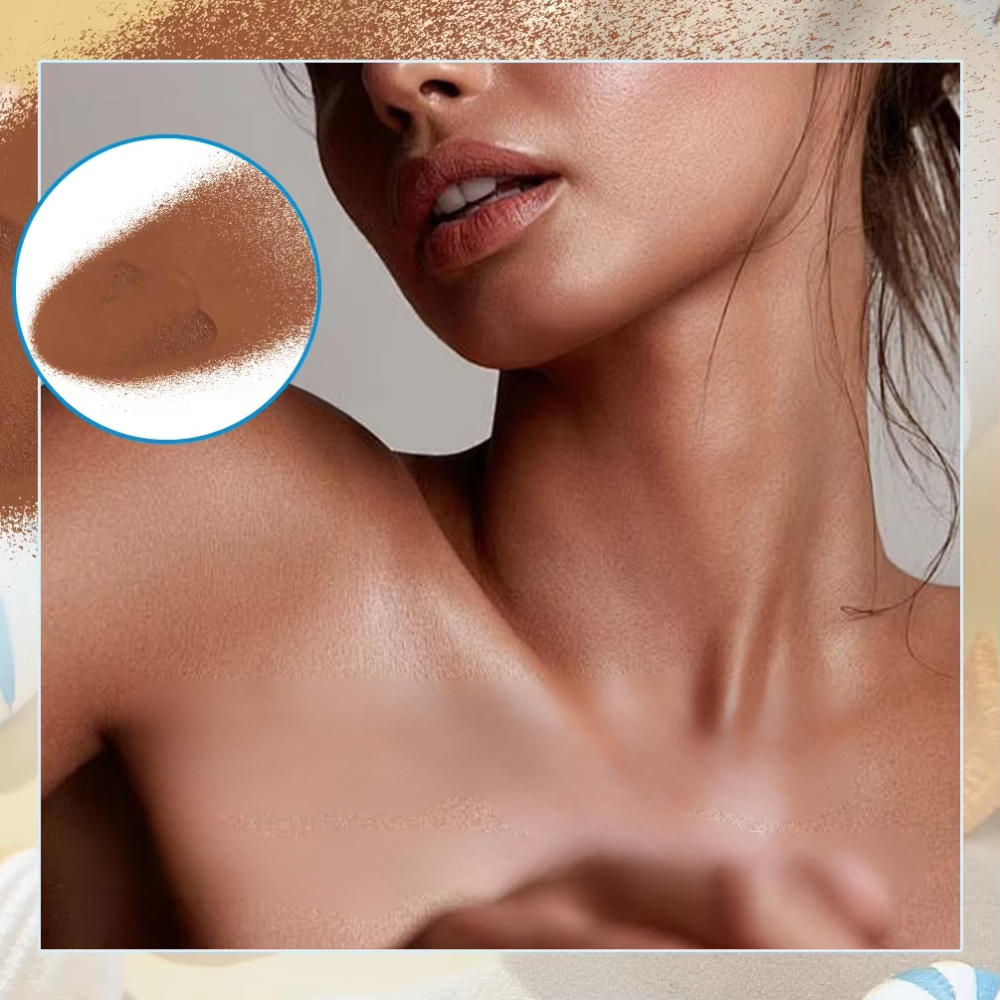 Selbstbräuner Spray mit Pinsel für natürliche Bräune ohne Sonne