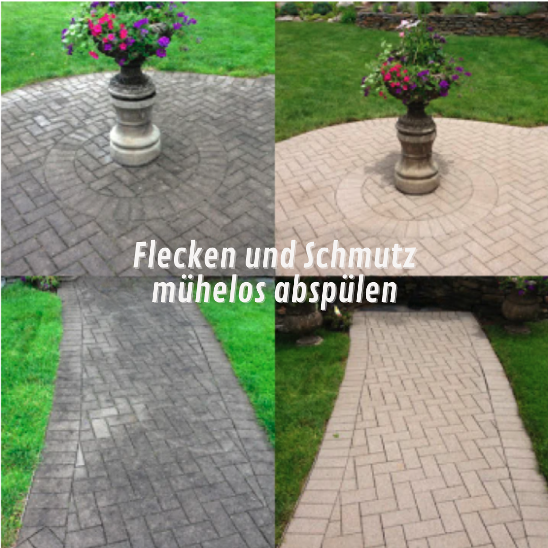Hochdruckreiniger Aufsatz für Gartenschlauch - 2 Sprühmodi