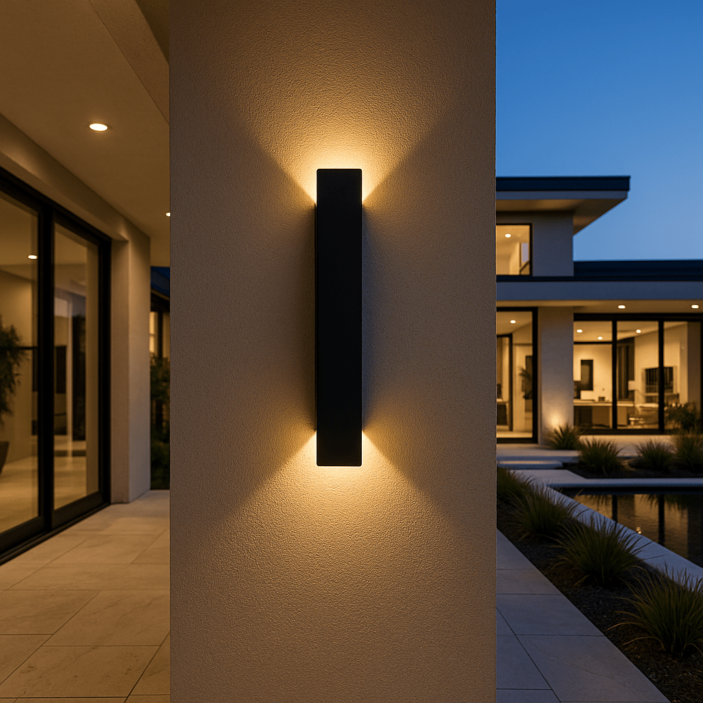 Zylindrische LED Wandleuchte – Modernes Design für Innenräume