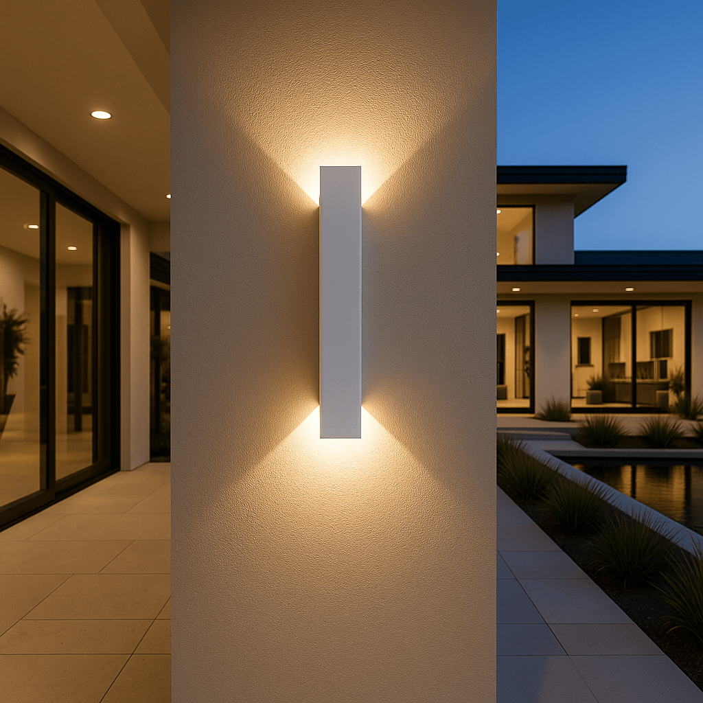 Zylindrische LED Wandleuchte – Modernes Design für Innenräume