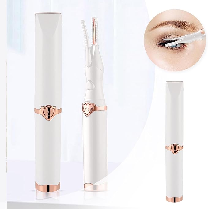 Elektrische Wimpernzange mit 3 Temperaturstufen für langanhaltenden Schwung