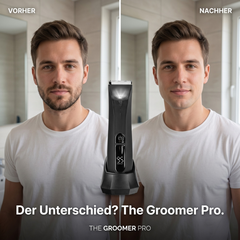 All-in-One Trimmer für Bart, Haare & Körper – Kabellos & Präzise