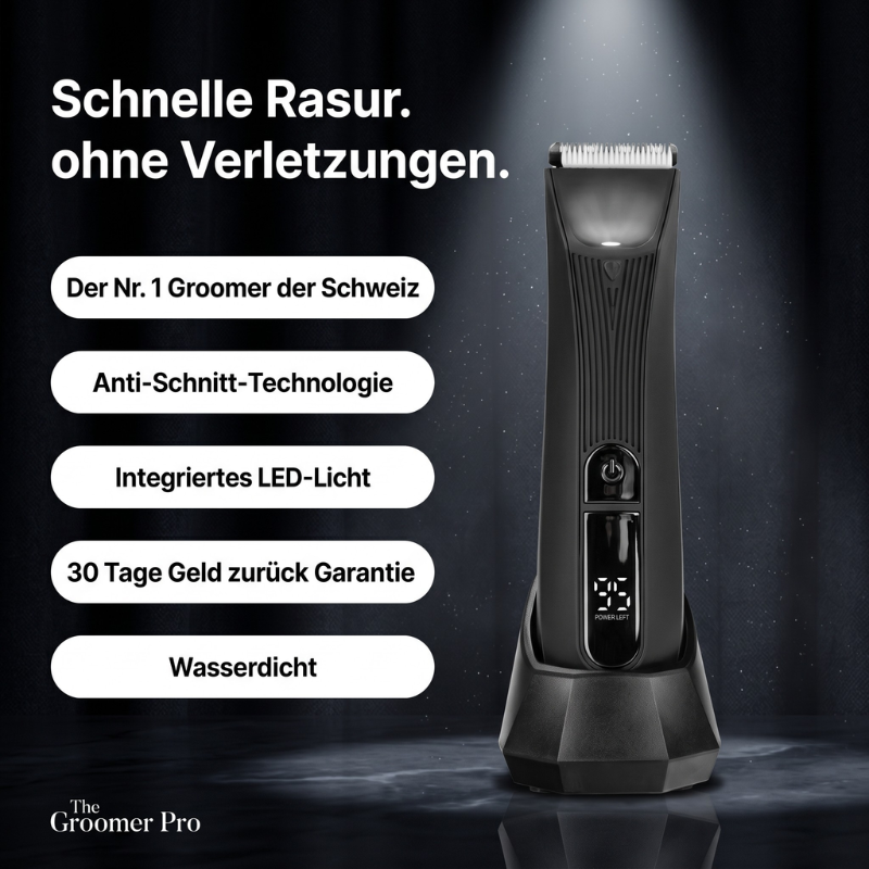 All-in-One Trimmer für Bart, Haare & Körper – Kabellos & Präzise