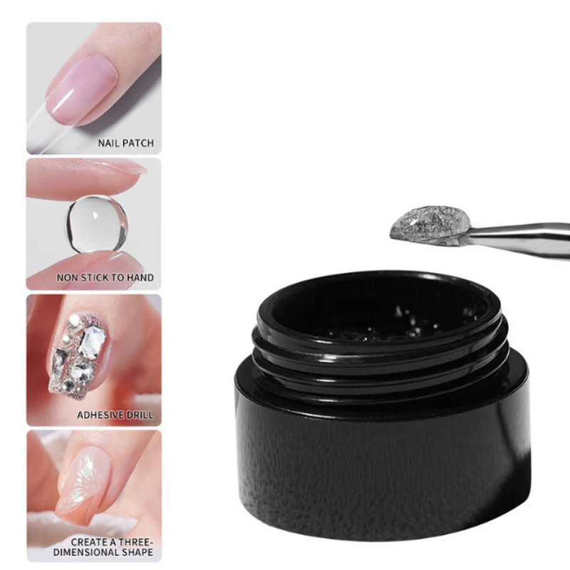 Nagelkleber für Press-On Nails - UV LED Gel starker Halt