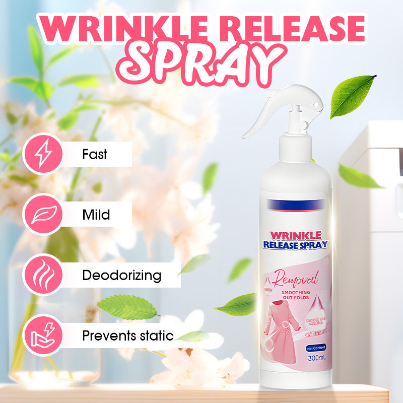 Anti-Falten Kleidungsspray 300ml - Bügelersatz für glatte Kleidung