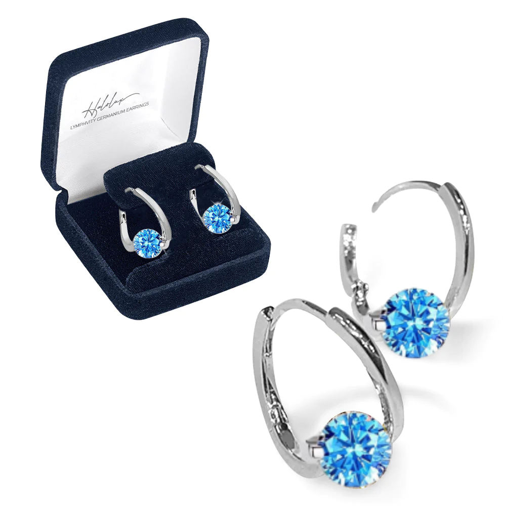 Magnetische Ohrringe Gold - Wellness Ohrstecker mit Magnettherapie
