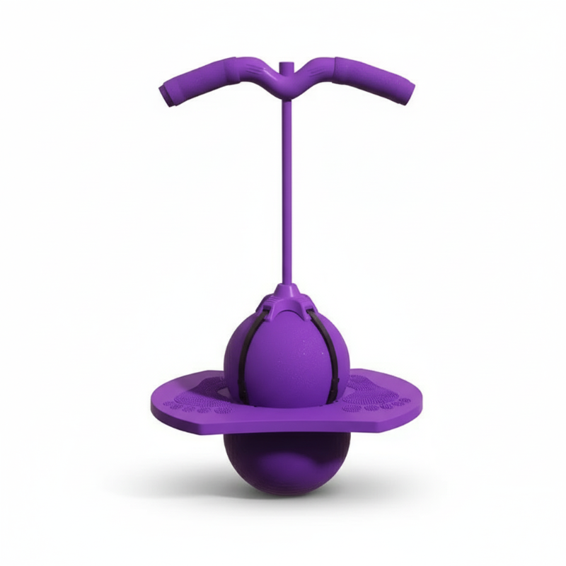 Pogo Ball Hüpfball mit Plattform für Kinder Balance Training