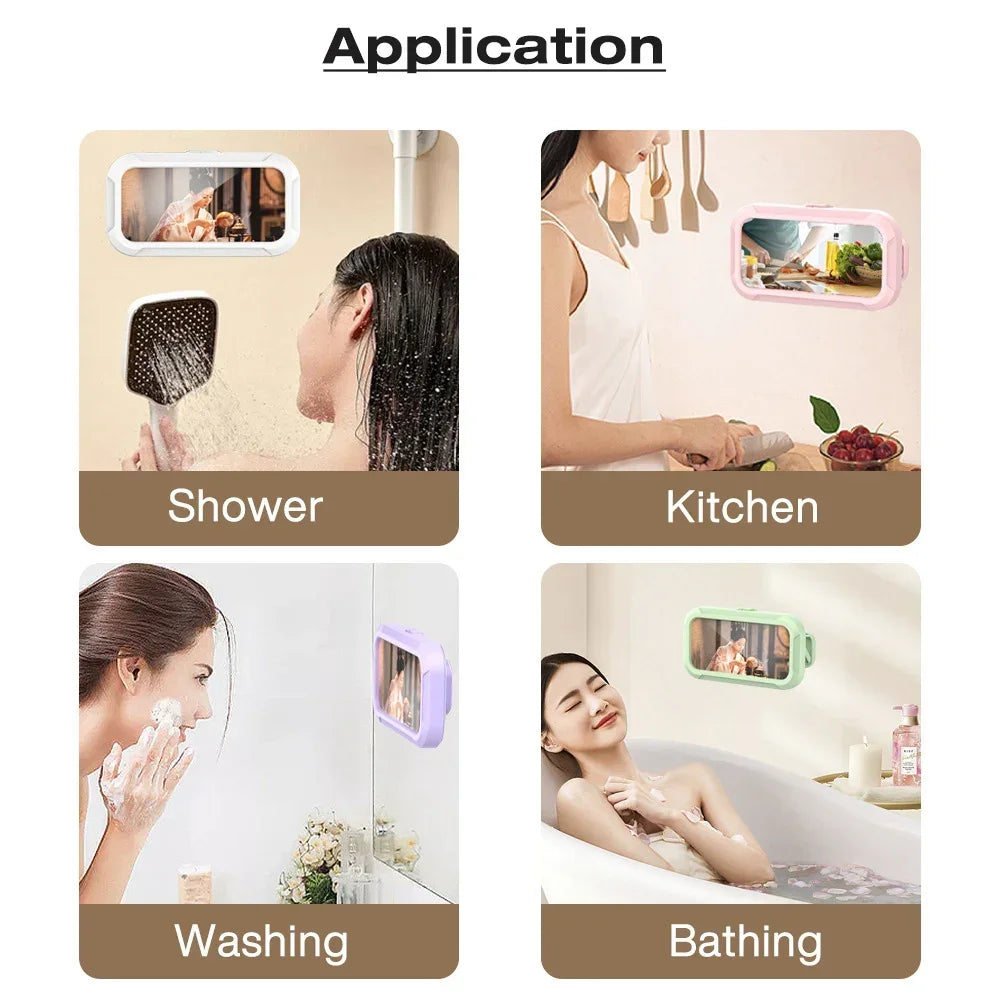 Wasserdichter Handyhalter Dusche – IPX6 Smartphone-Halterung mit Teleskoparm