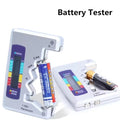 Batterietester für AA, AAA, C, D & 9V – Präziser Ladezustand-Checker