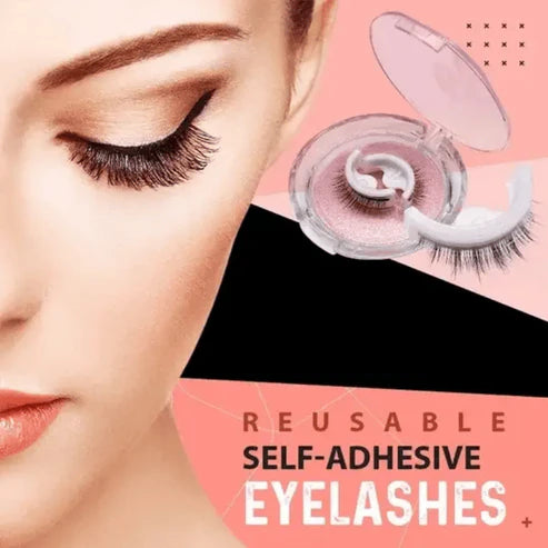 Selbstklebende Wimpern ohne Kleber - Wiederverwendbare Falsche Wimpern