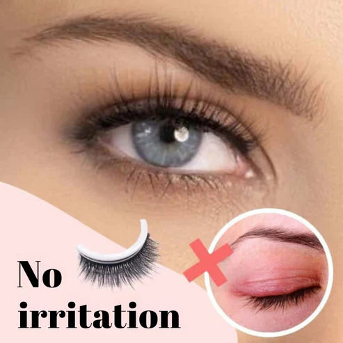 Selbstklebende Wimpern ohne Kleber - Wiederverwendbare Falsche Wimpern