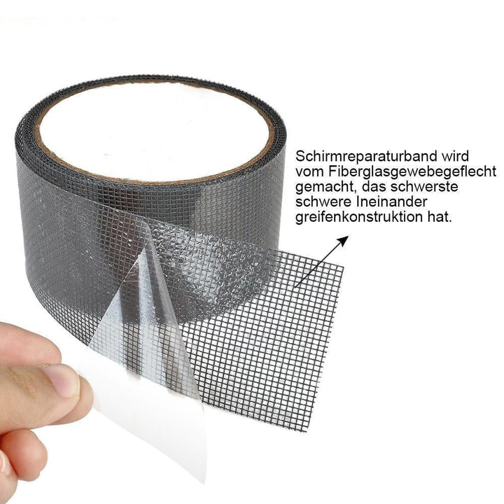 Fliegengitter Reparatur Set - Klebestreifen für Fenster und Türen