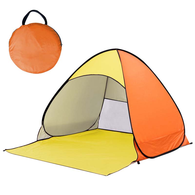 Pop-Up Strandmuschel mit UV-Schutz - Ultraleicht & Sekundenschnell