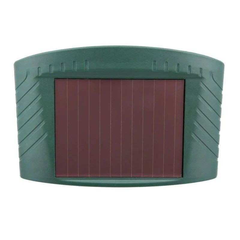 Solarbetriebener Ultraschall Tierabwehrer für Garten mit Bewegungsmelder