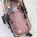Gestrickter Baby-Schlafsack mit Öhrchen – Atmungsaktiv & Bequem
