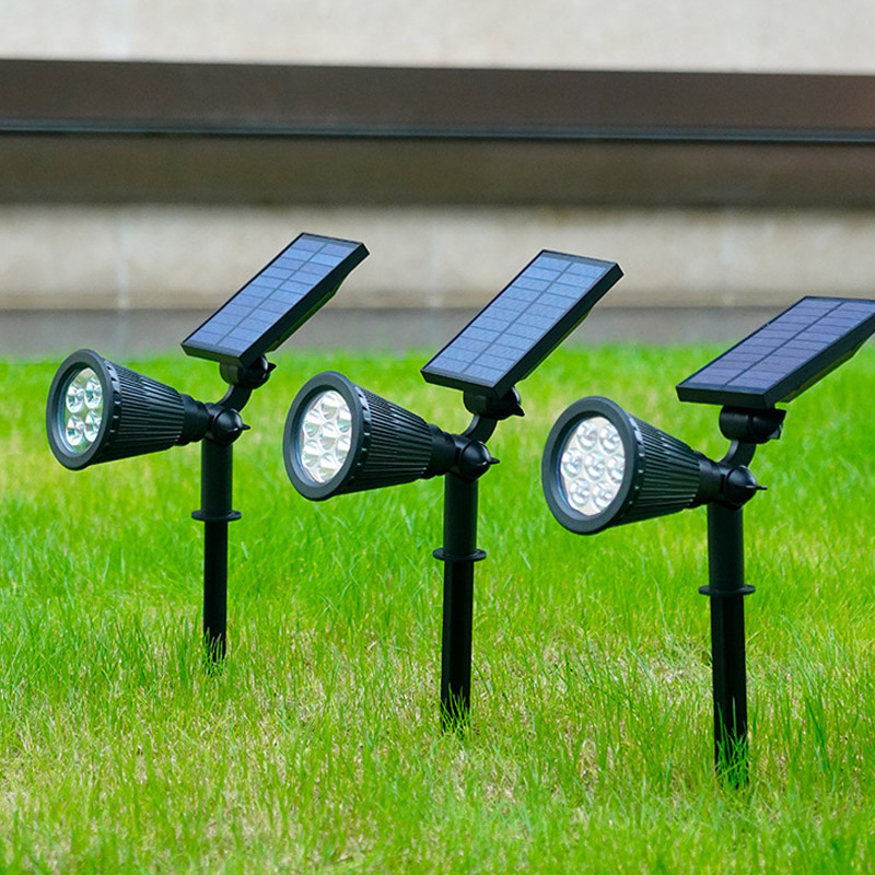 Solar LED Gartenstrahler - Wetterfeste Außenbeleuchtung ohne Stromkosten