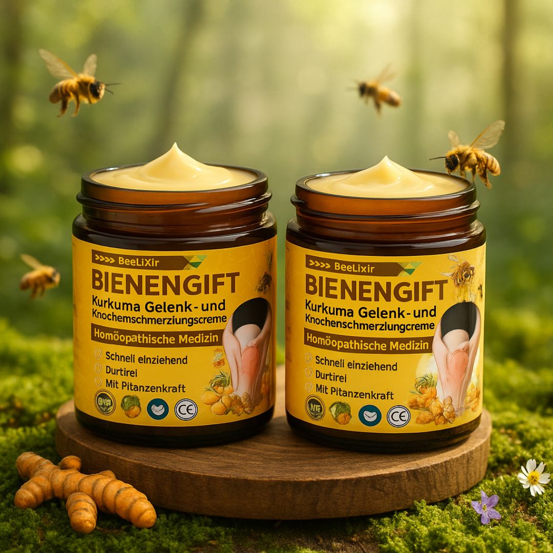 Bienengift Creme mit Hyaluron & Kollagen - Anti Aging Gesichtscreme