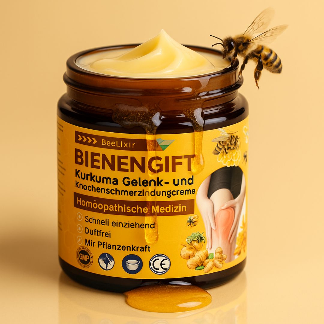 Bienengift Creme mit Hyaluron & Kollagen - Anti Aging Gesichtscreme