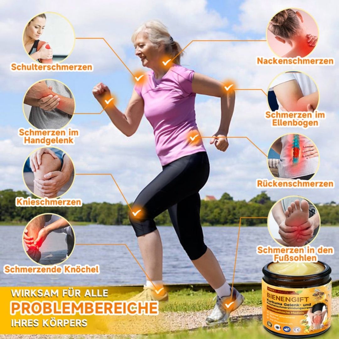 Bienengift Creme mit Hyaluron & Kollagen - Anti-Aging Gesichtscreme
