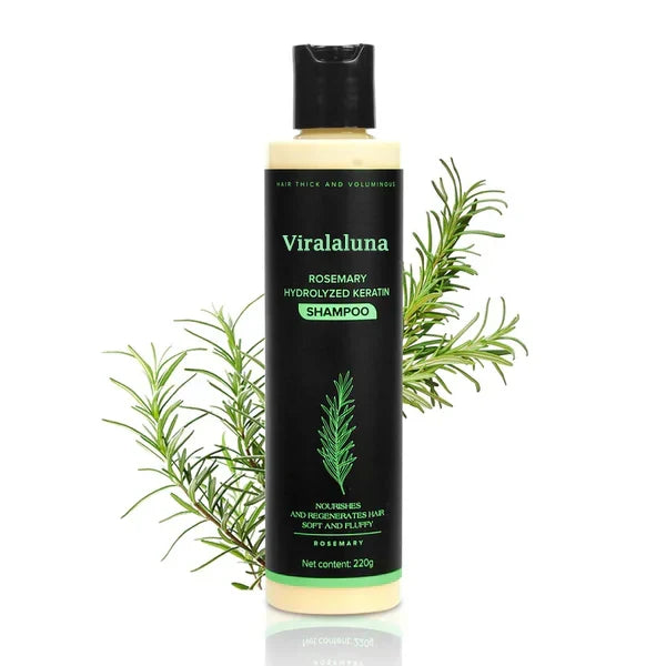 Rosmarin Shampoo mit Keratin für kräftiges & volles Haar – 2 Stück