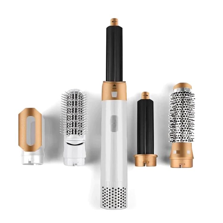 5-in-1 Haarstyling Gerät - Locken, Wellen & Glätten für alle Haartypen
