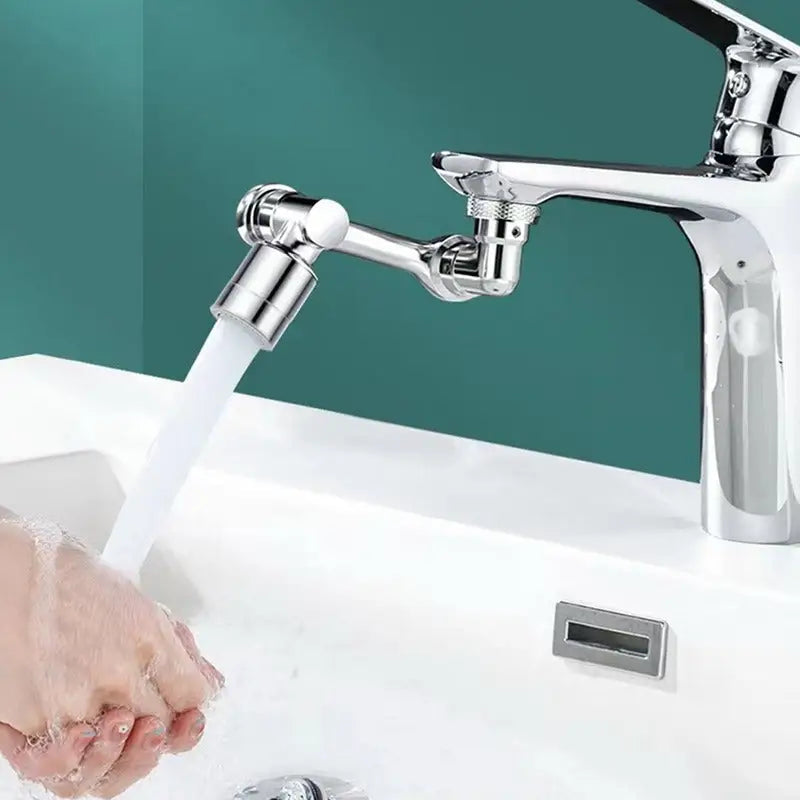 Flexibler Wasserhahn-Aufsatz mit 1080° Rotation & 4-fach Filter