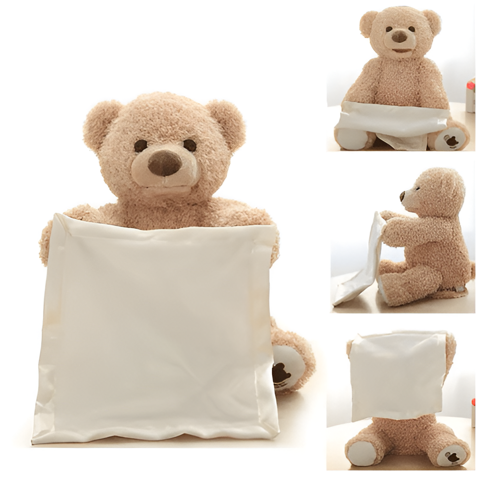 Interaktiver Teddy Bär mit Sprüchen und Bewegungen - 30cm Kuscheltier
