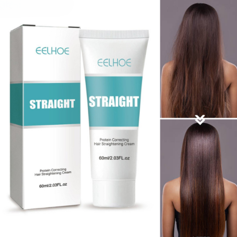 Haarglättungscreme mit Keratin - Sofort glatte & glänzende Haare