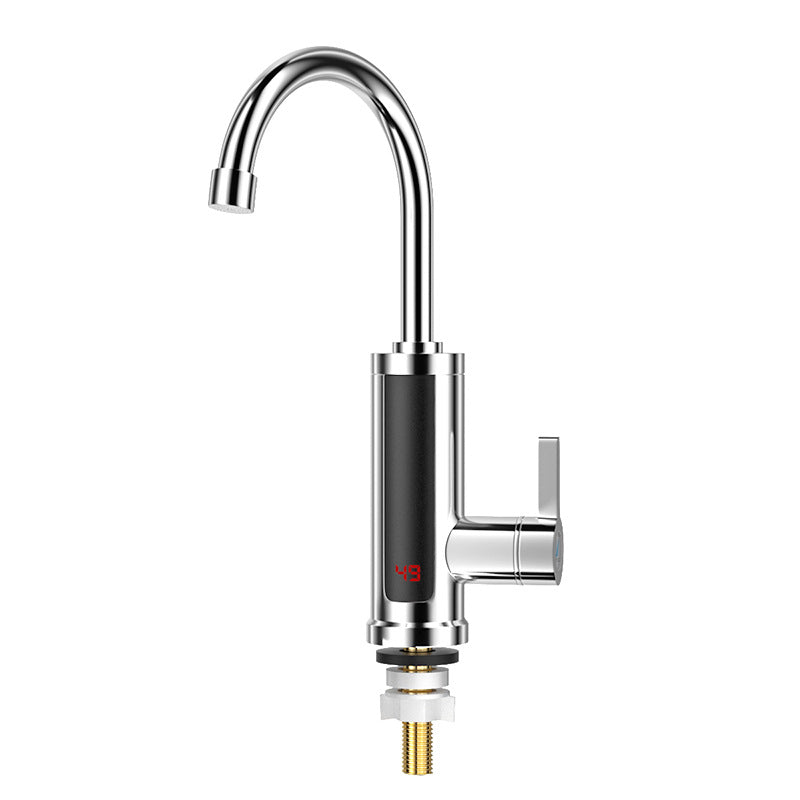 Küchenarmatur mit Sofortheißwasser und LED-Temperaturanzeige