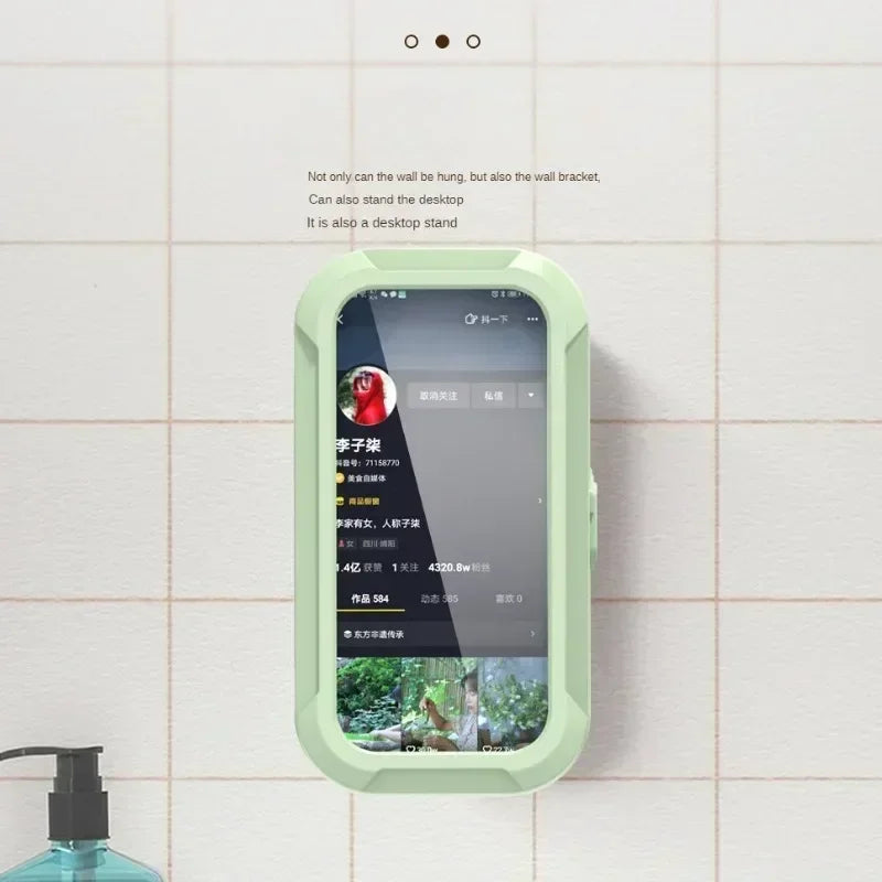 Wasserdichter Handyhalter Dusche – IPX6 Smartphone-Halterung mit Teleskoparm