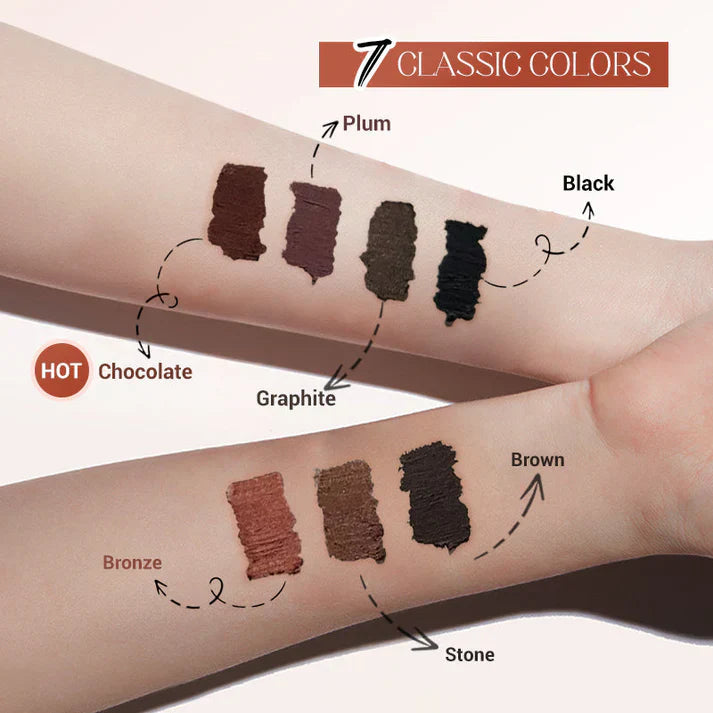 Wasserfester Gel-Eyeliner – Langanhaltend & Verwischfest in 12 Farben