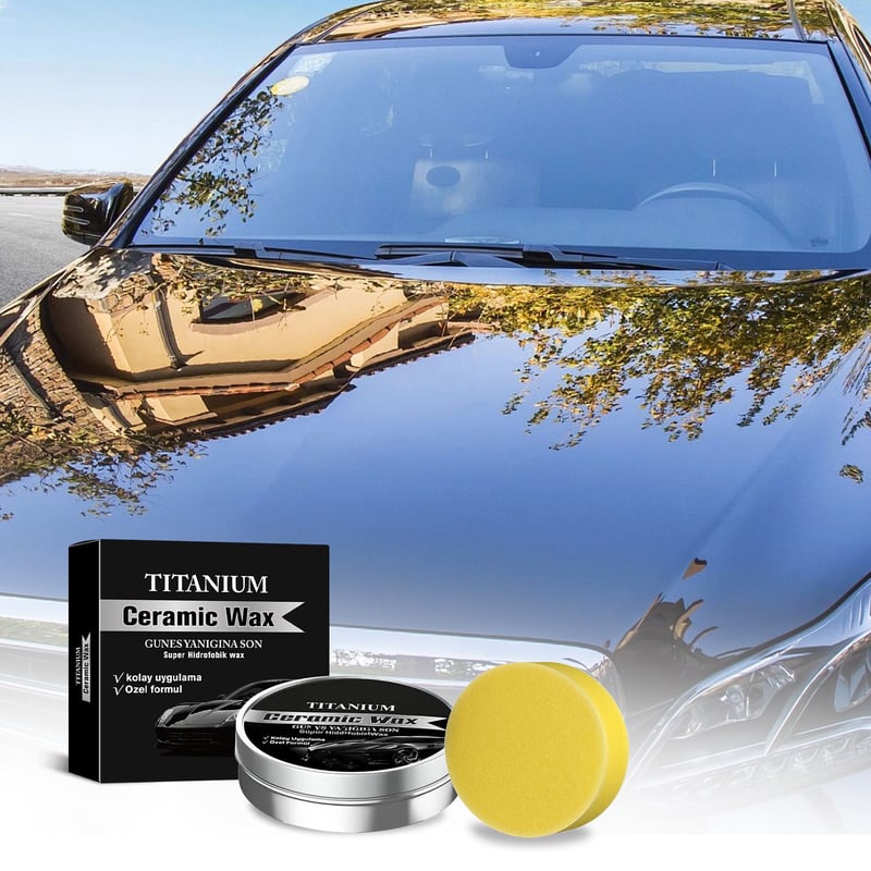Keramik Wachs Politur Auto Titanium Schutz Hochglanz Versiegelung