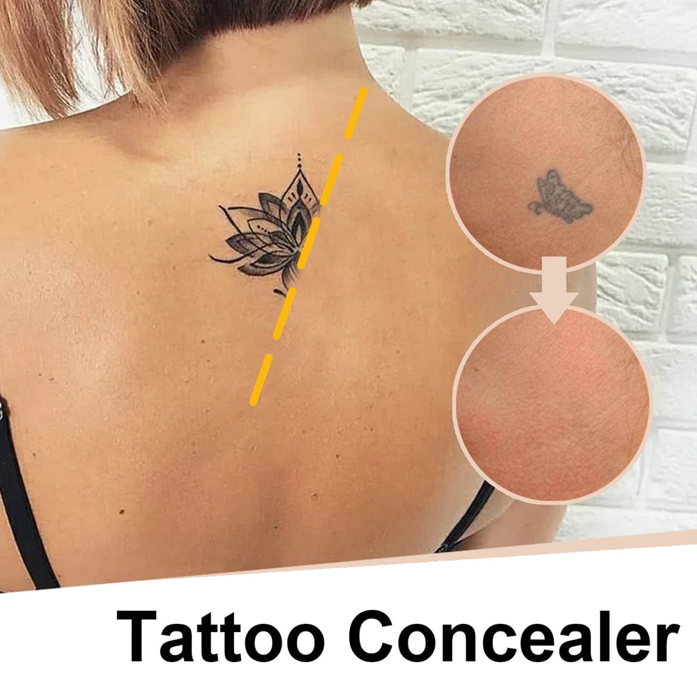 Wasserfeste Abdeckcreme für Tattoos und Narben - 12h Haltbarkeit