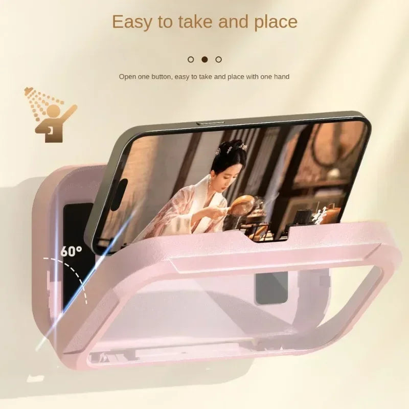 Wasserdichter Handyhalter Dusche – IPX6 Smartphone-Halterung mit Teleskoparm