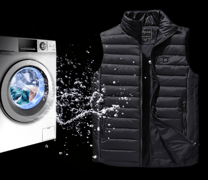 Beheizbare Weste mit Akku - Beheizte Outdoor Jacke wasserdicht