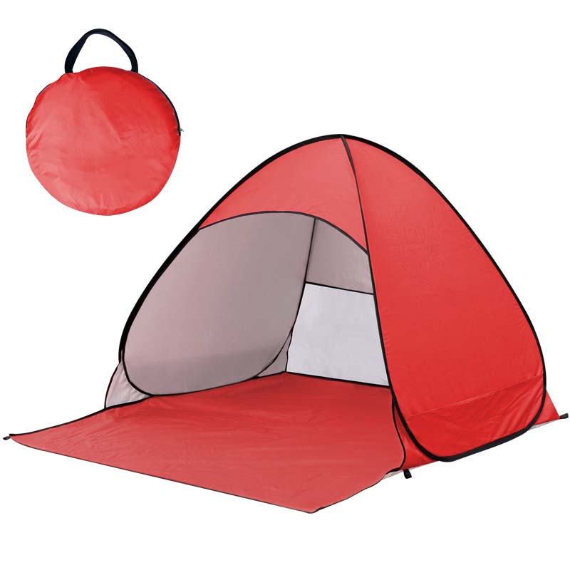 Pop-Up Strandmuschel mit UV-Schutz - Ultraleicht & Sekundenschnell