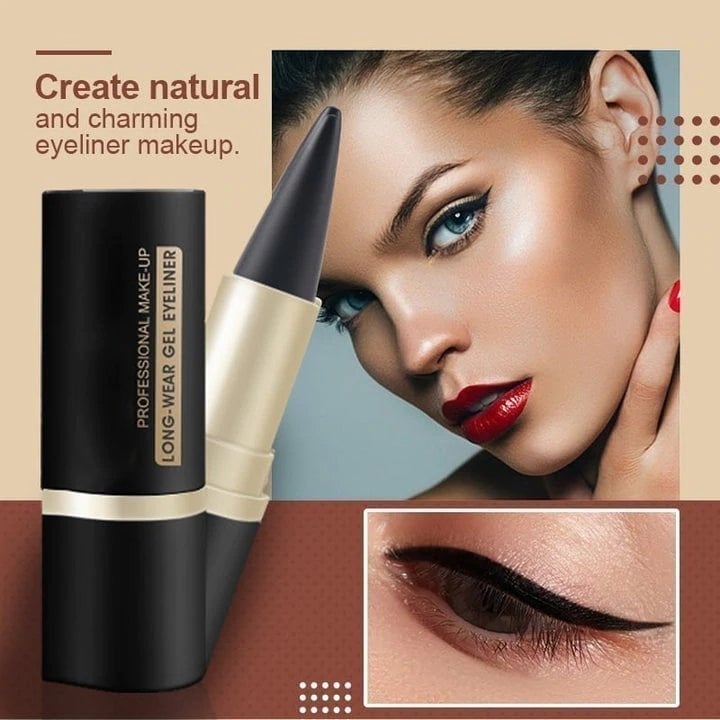 Matter Eyeliner Wasserfest - 12h Langanhaltend Schwarz Kajal