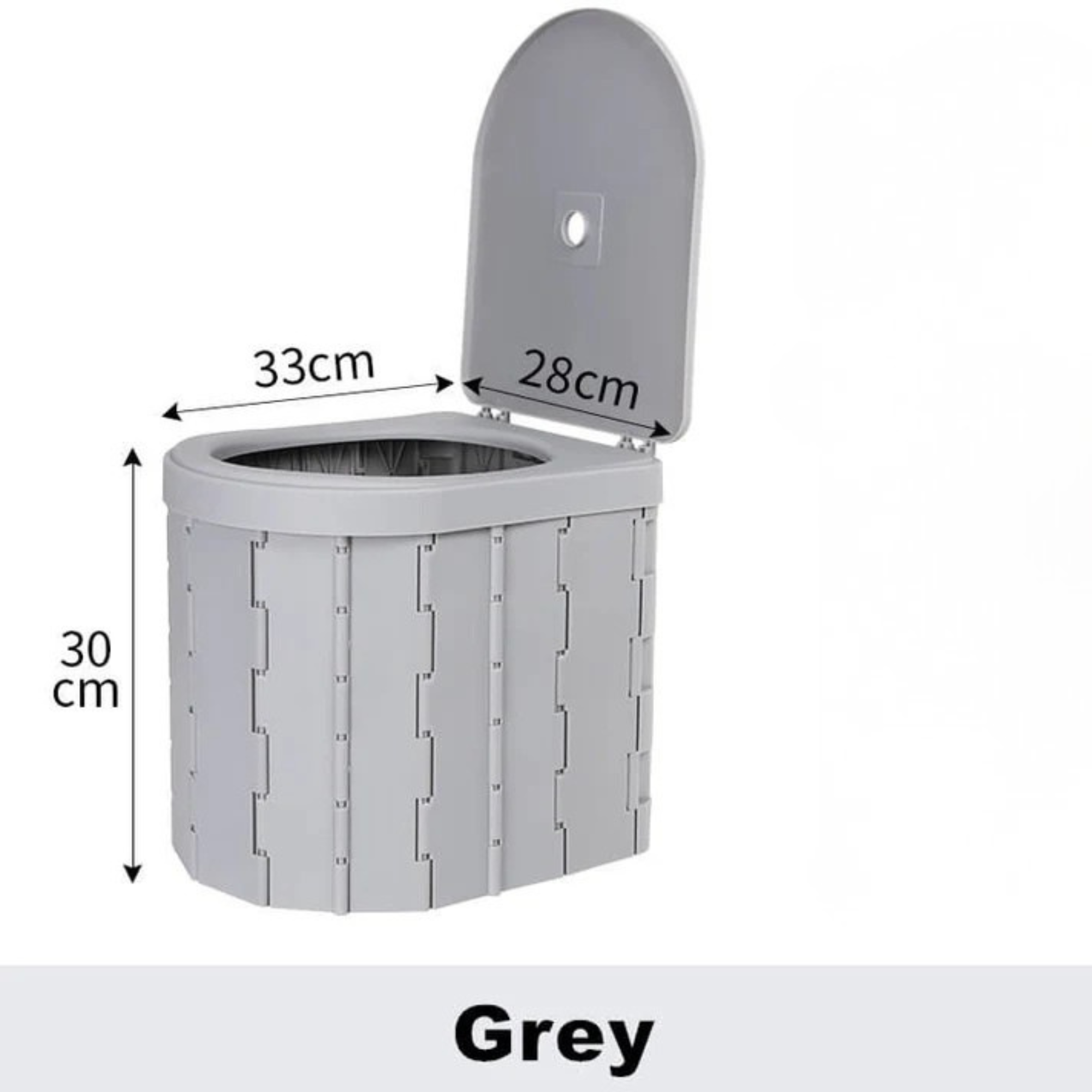 Faltbare Campingtoilette – Leichte Outdoor-Toilette für Camping & Reisen