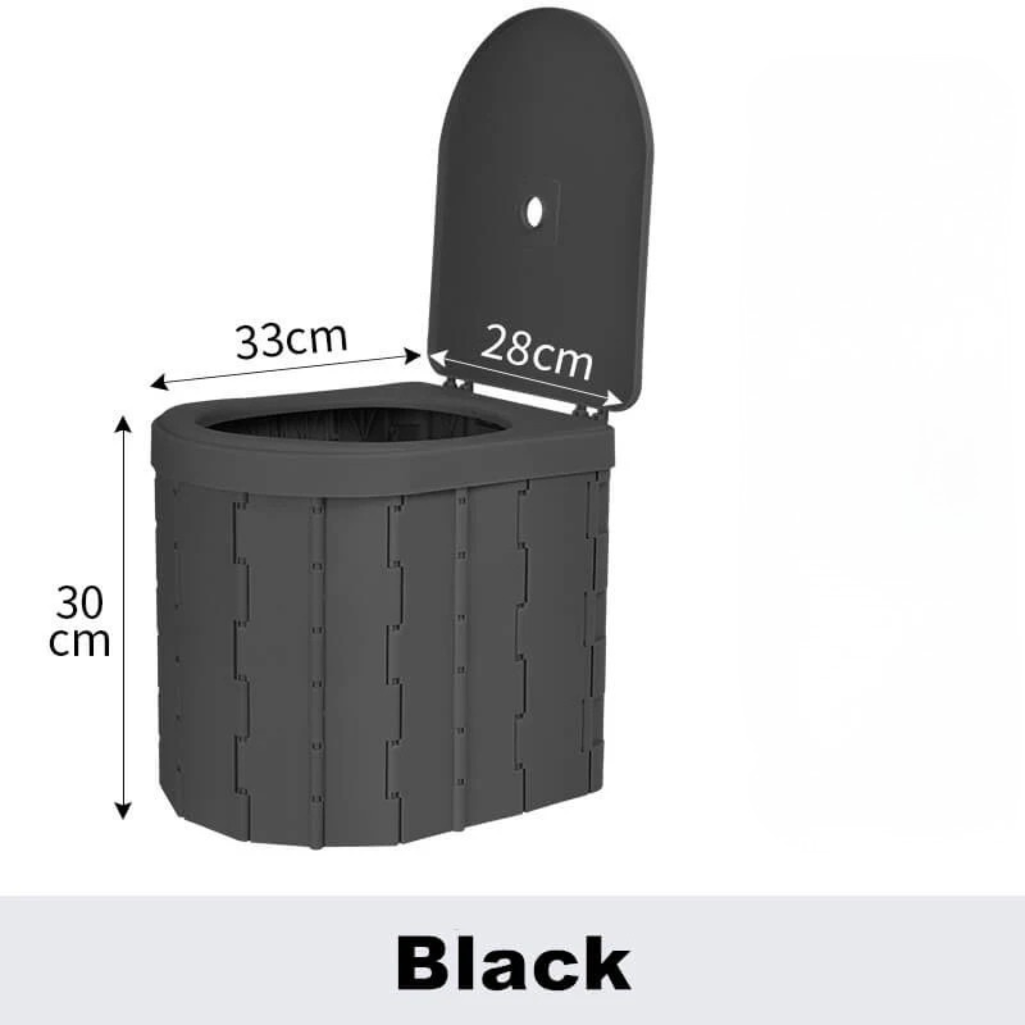 Faltbare Campingtoilette – Leichte Outdoor-Toilette für Camping & Reisen