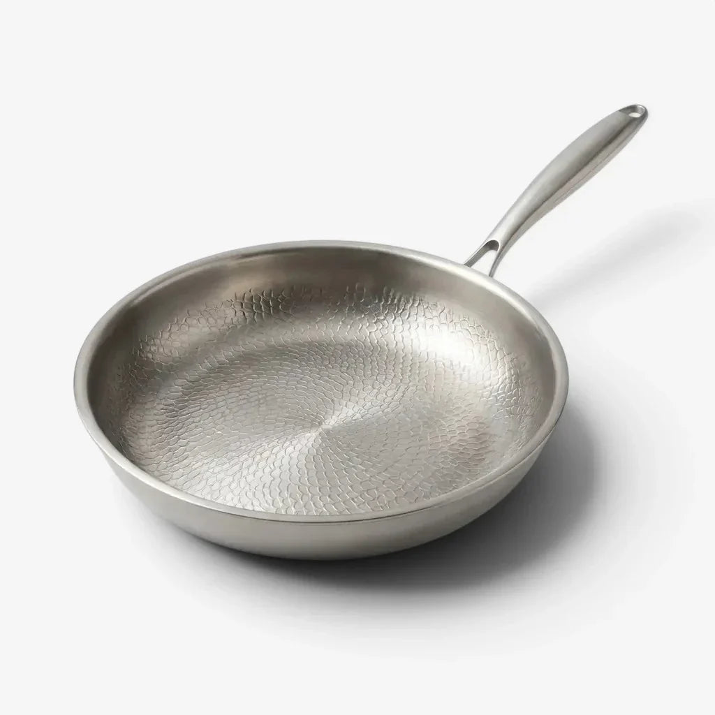 Pfanne gehämmert – beschichtungsfrei, PTFE- und PFAS-frei