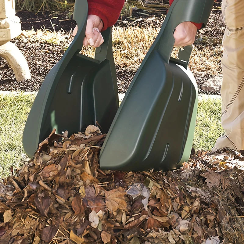 Ergonomische Gartenklauen für rückenschonendes Blätter sammeln