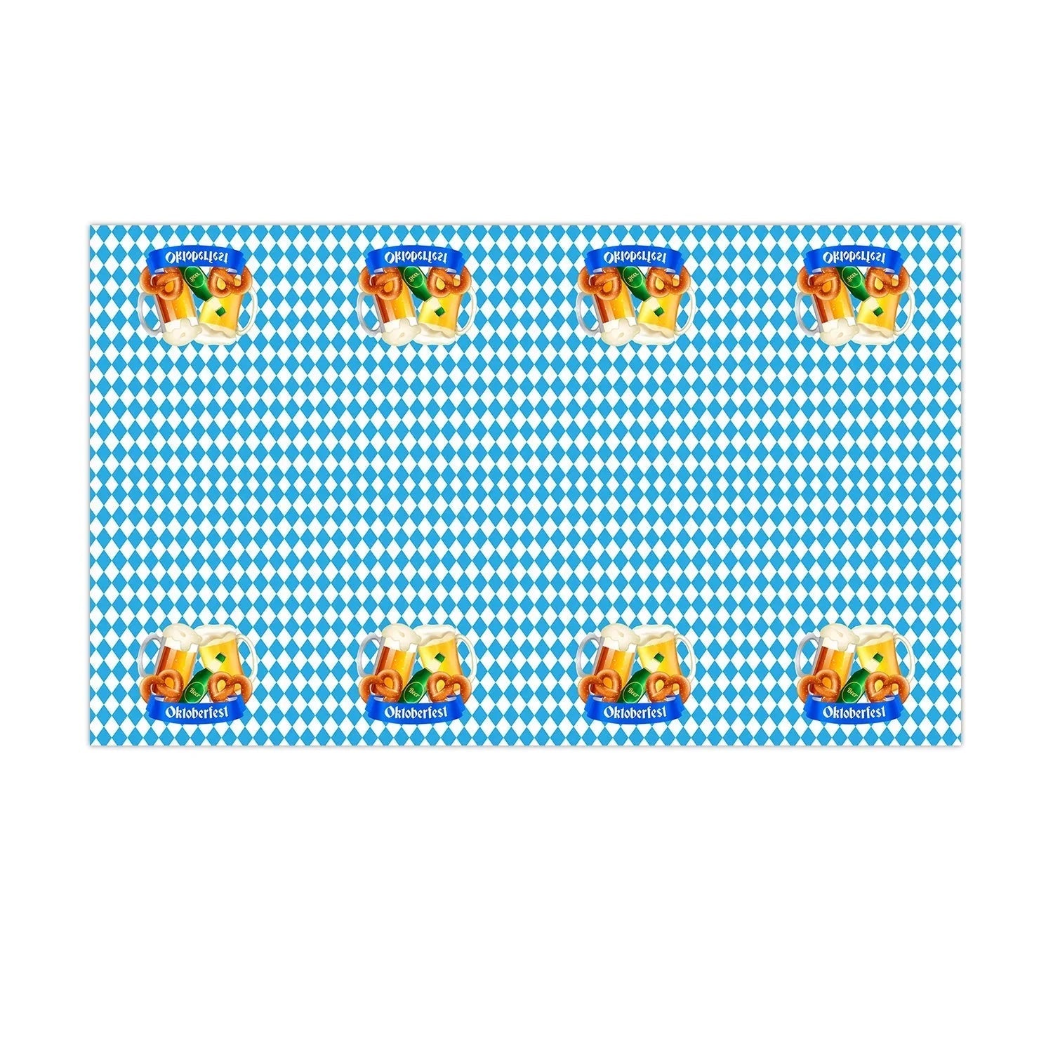 Einweg-Partygeschirr Oktoberfest-Design für 12 Personen