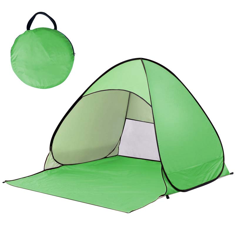 Pop-Up Strandmuschel mit UV-Schutz - Ultraleicht & Sekundenschnell