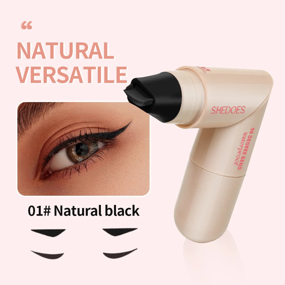 Doppelseitiger Eyeliner mit Wing Stempel für perfekten Cat Eye Look
