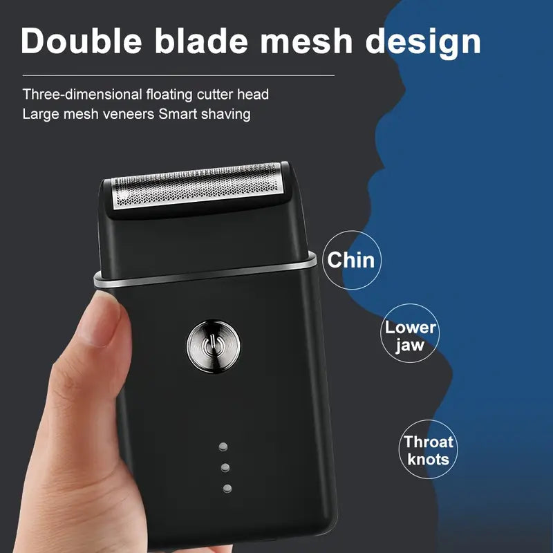 Bart- und Haarschneider Set Kabellos - 3in1 Trimmer USB Aufladbar