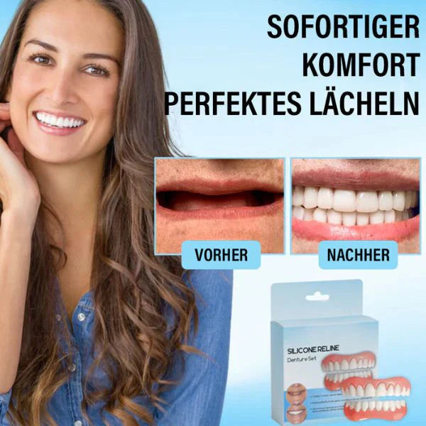 Silikon Zahnersatz Reline Set - Komfortable Prothesen Anpassung